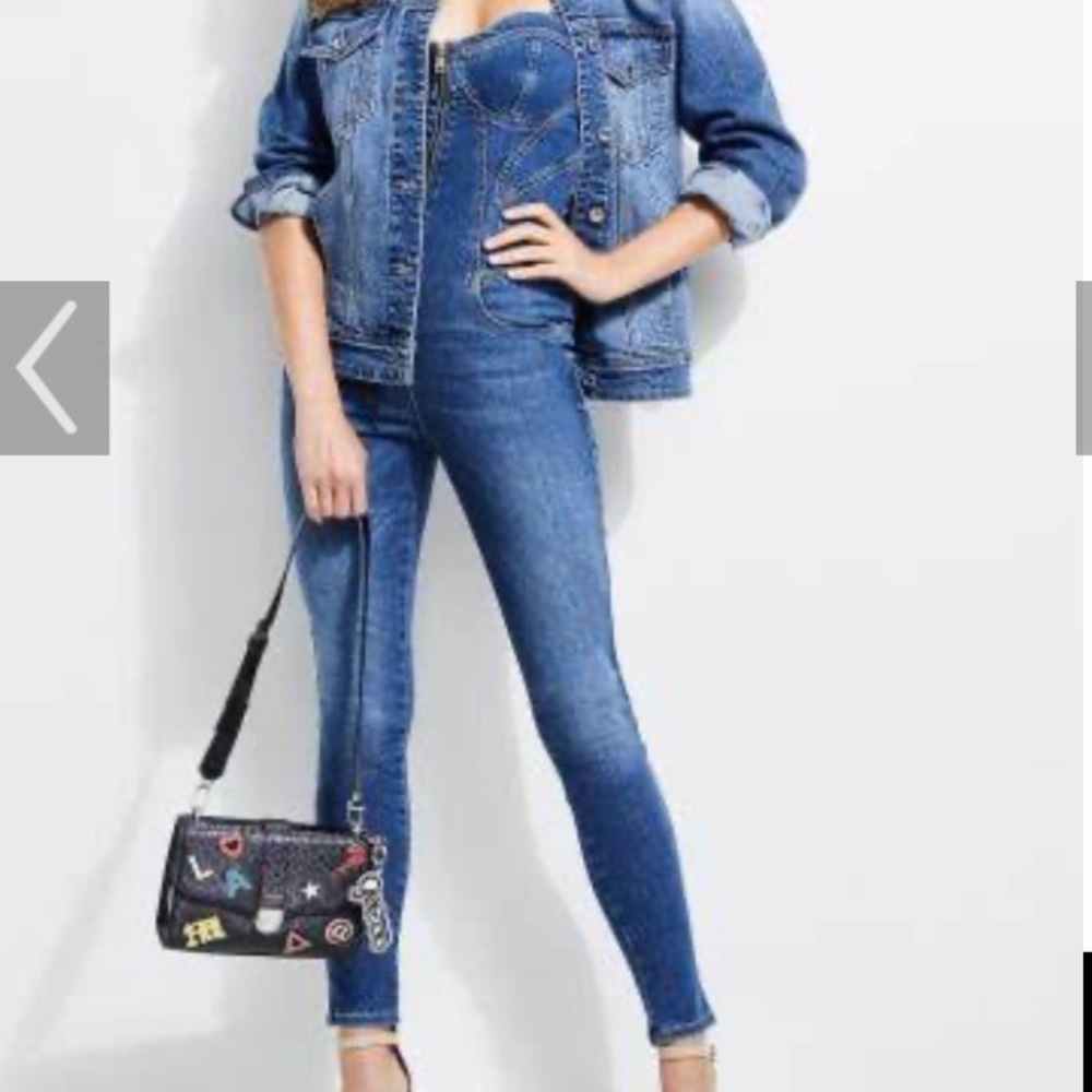 Guess Denim Jump Suit